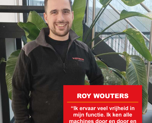 Votech | Roy Wouters over meegroeien in het bedrijf.